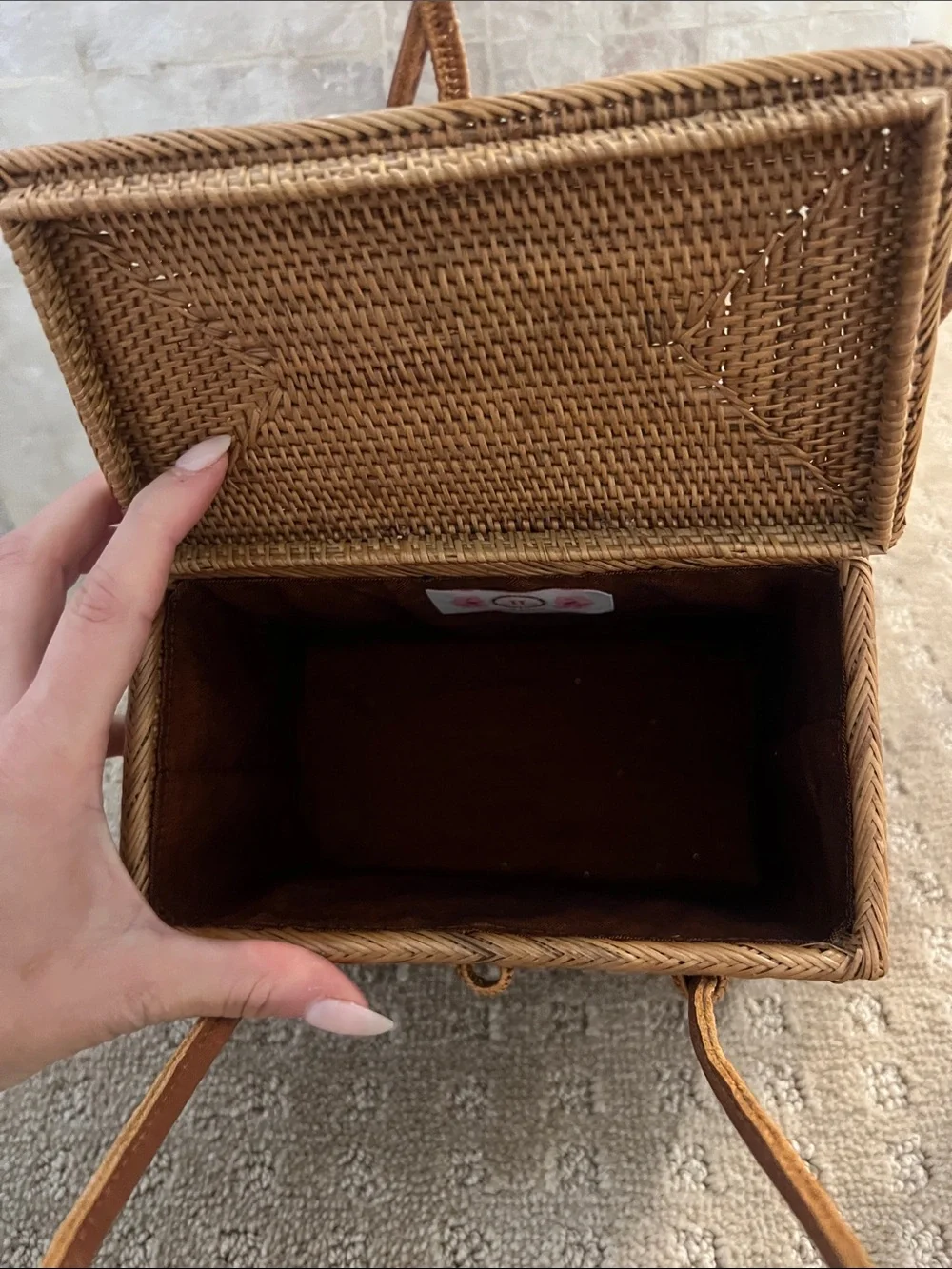Lisi Lerch ❤️Custom Wicker Bow Bag - Picture 6 of 6